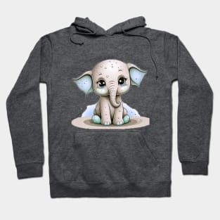 Tiny Trunks Baby Elephant Hoodie